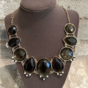 Anna & Ava GLD/BLK 20 inch Necklace with Lobster Claw Clasp